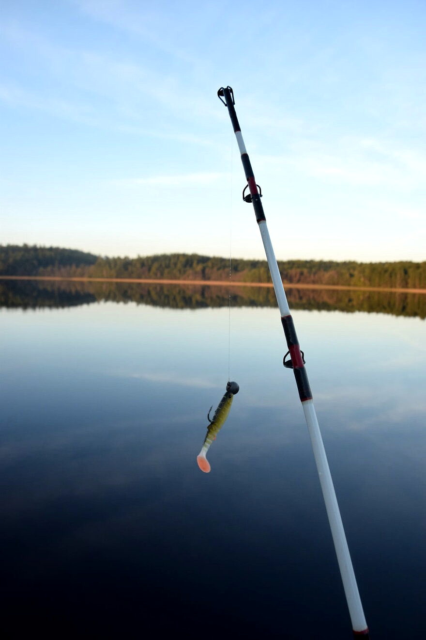 Sommaren är högsäsong för sportfiske, på grund av semestertider samt för att fisken ska få vara i fred under lekperioder på vår och höst. Foto: Josephine Jonäng